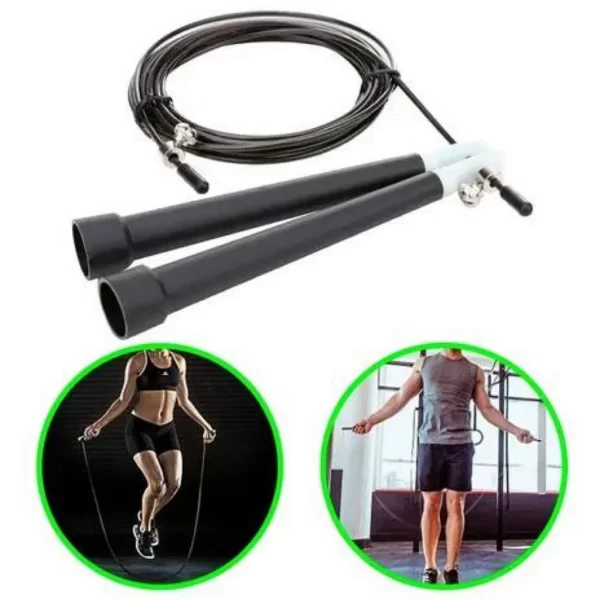 Corda De Pular Ajustavel Profissional Crossfit Speed Rope - Image 4