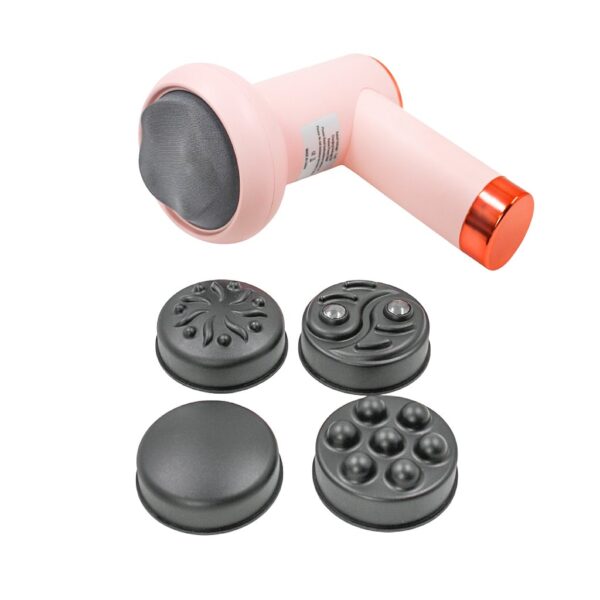 Massageador Elétrico Muscular Vibratório Corporal USB Portátil 5 em 1