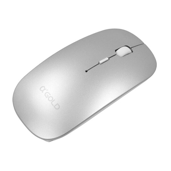 Mouse Sem Fio 2.4GHZ Recarregável USB Ergonômico Wireless AGold - Image 4